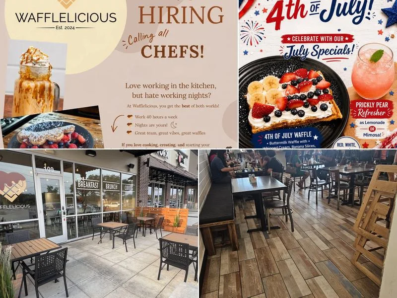Wafflelicious business photo